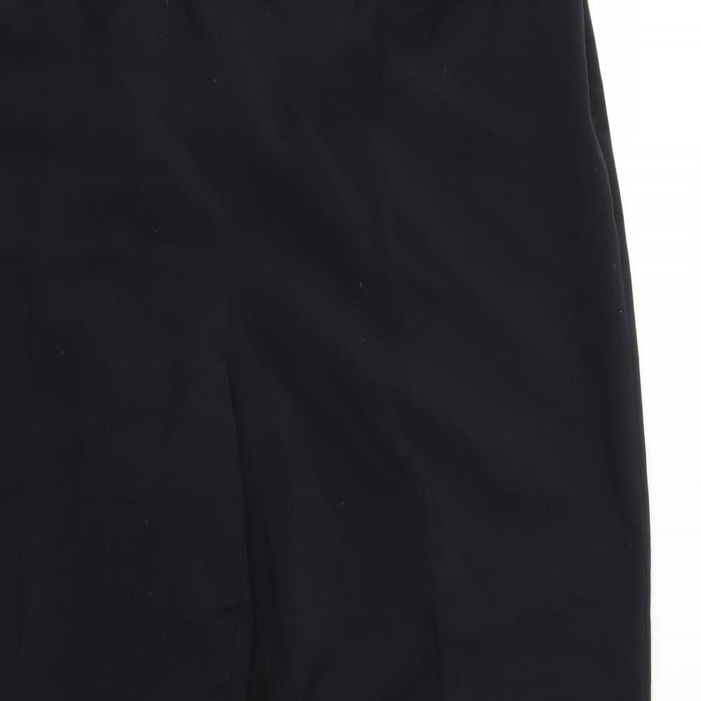 M&S Womens Black   Trousers  Size 18 L31 in