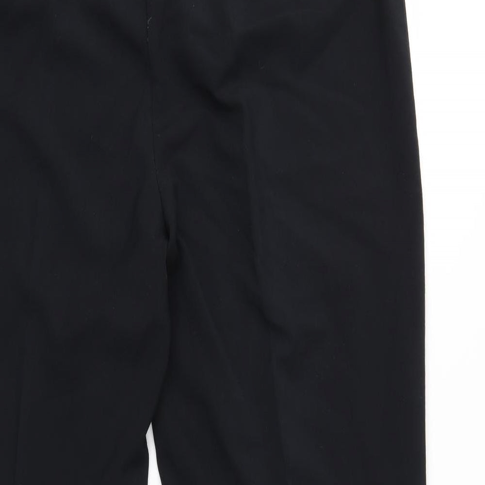 M&S Womens Black   Trousers  Size 18 L31 in