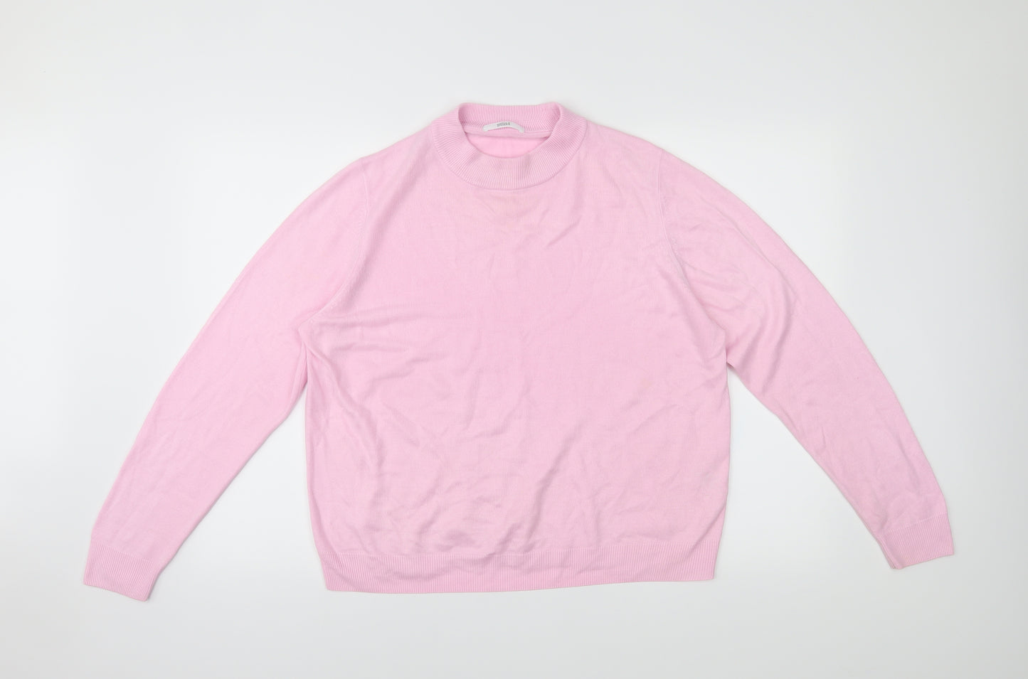 Marks and Spencer Womens Pink   Pullover Jumper Size 18