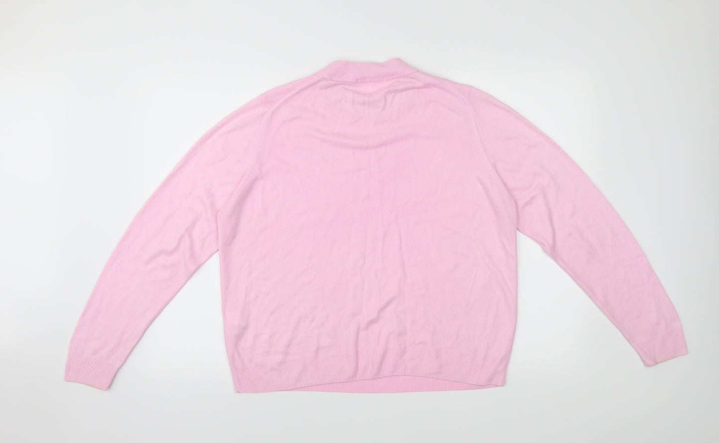 Marks and Spencer Womens Pink   Pullover Jumper Size 18