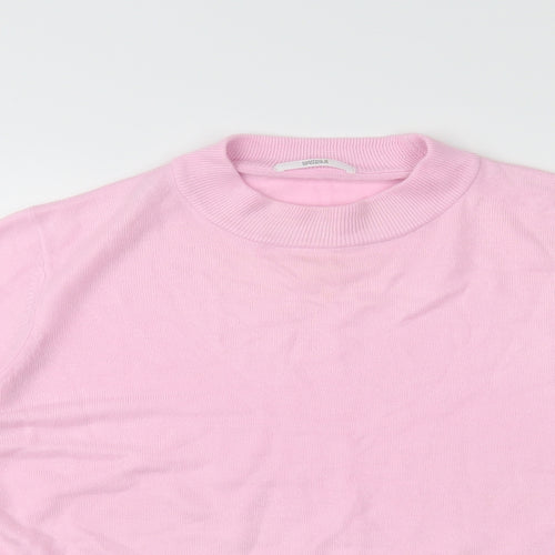 Marks and Spencer Womens Pink   Pullover Jumper Size 18