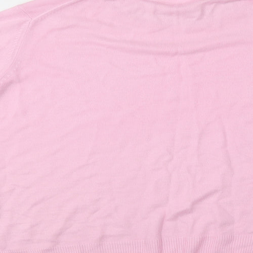 Marks and Spencer Womens Pink   Pullover Jumper Size 18