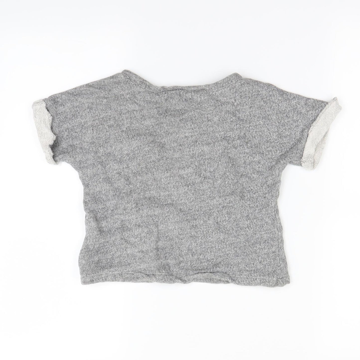 Gap Girls Grey   Pullover Jumper Size 3-4 Years