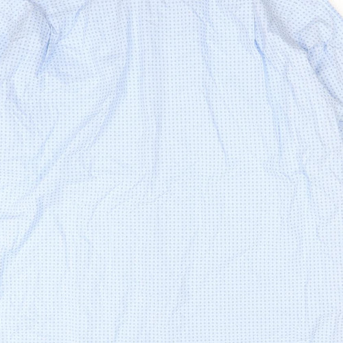 Preworn Mens Blue Argyle/Diamond   Button-Up Size XL