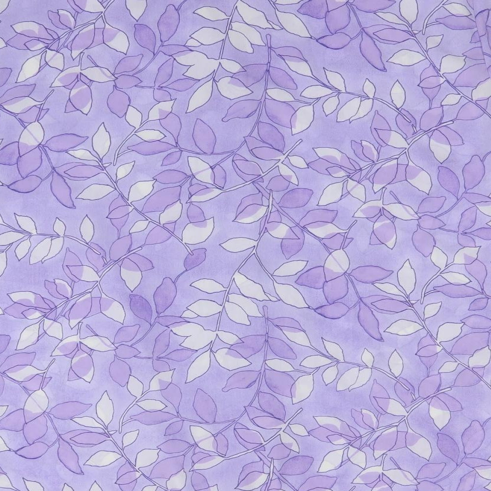 Reflections Mens Purple Floral   Button-Up Size M