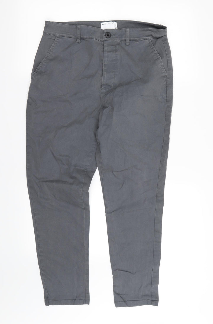 ASOS Mens Grey Skinny Jeans Size S L27 in
