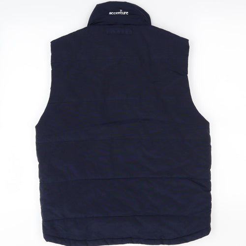 cyrk Womens Blue   Gilet Coat Size S