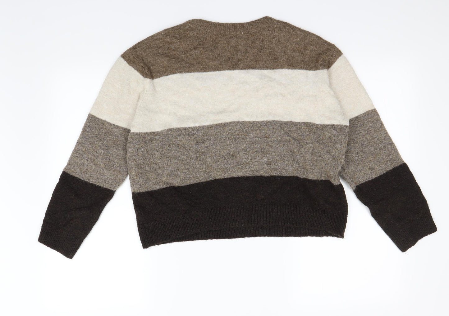 H&M  Womens Multicoloured Striped  Pullover Jumper Size S