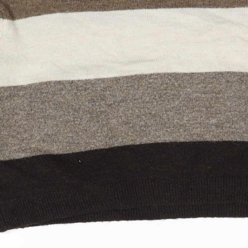 H&M  Womens Multicoloured Striped  Pullover Jumper Size S