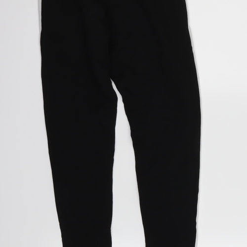 H&M Womens Black Striped  Harem Leggings Size XS L28 in