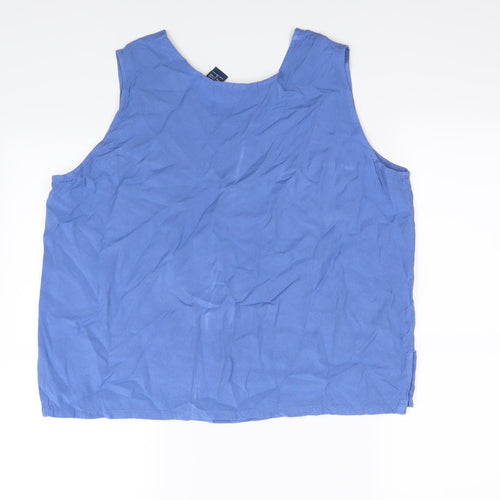 Preworn Womens Blue   Basic Tank Size L