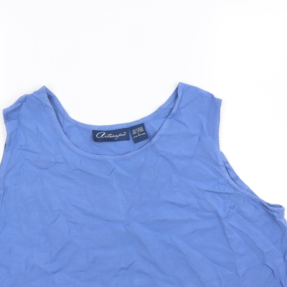 Preworn Womens Blue   Basic Tank Size L