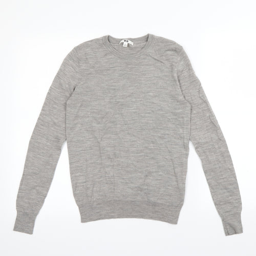 Preworn Womens Grey   Pullover Sweatshirt Size S