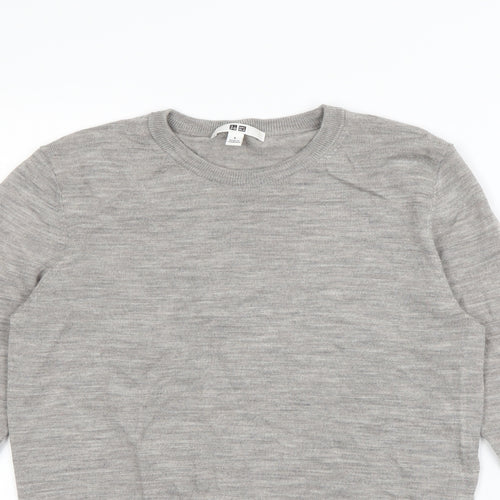 Preworn Womens Grey   Pullover Sweatshirt Size S