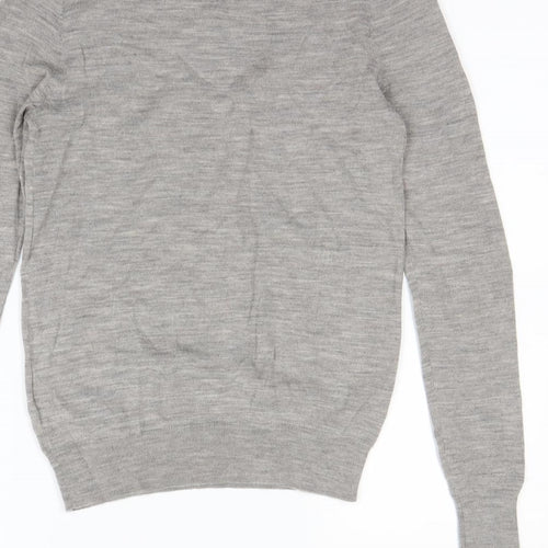Preworn Womens Grey   Pullover Sweatshirt Size S