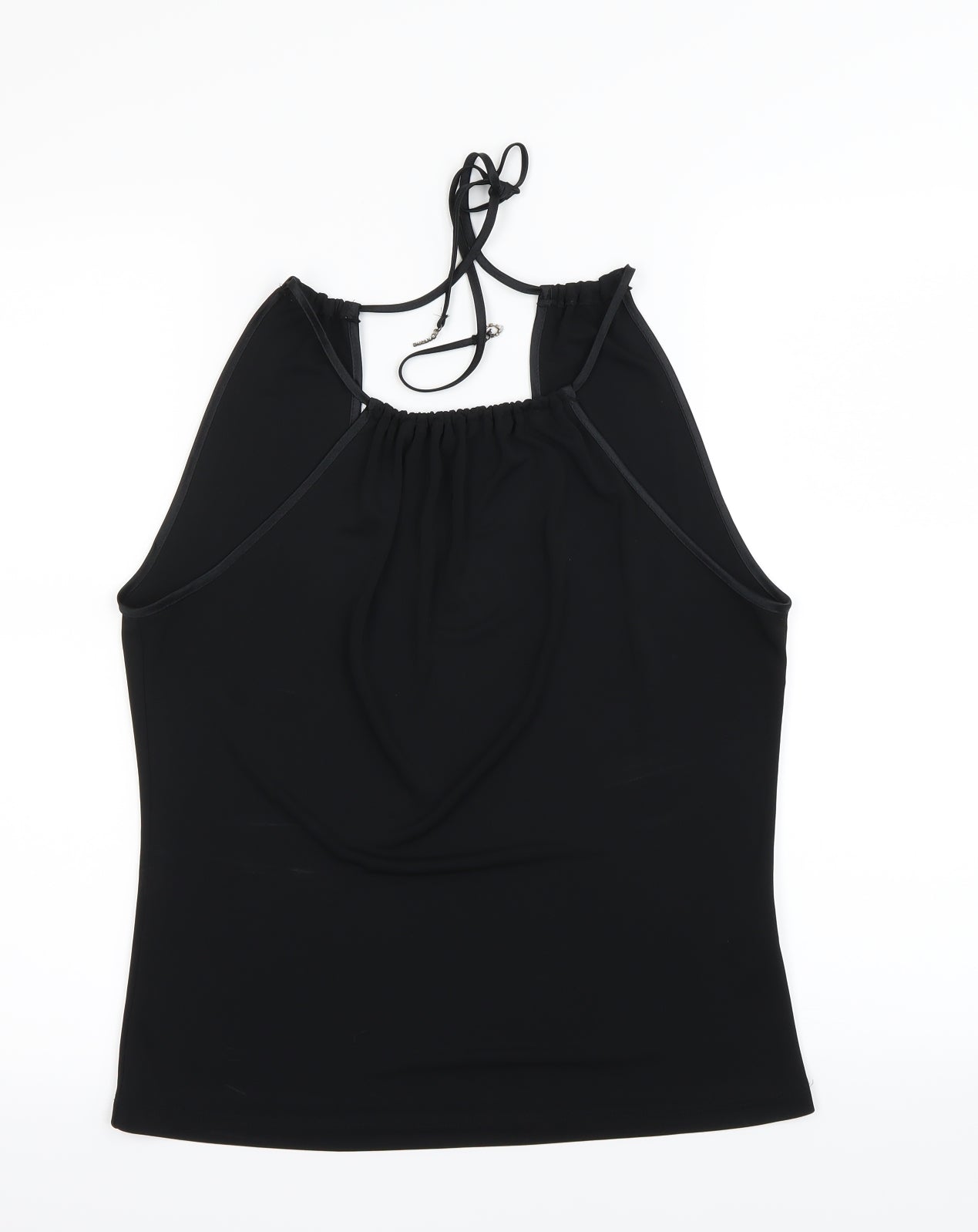 M&S  Womens Black   Basic T-Shirt Size 12