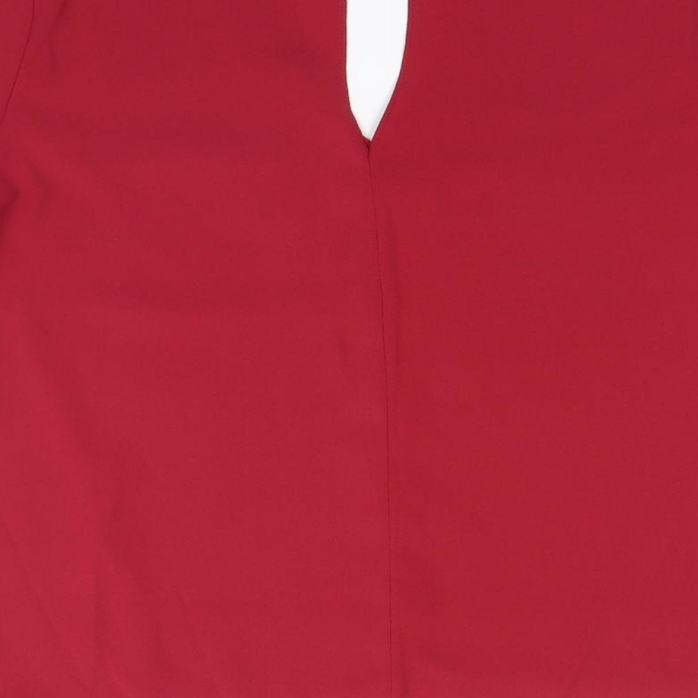 River Island Womens Pink   Basic Blouse Size 12