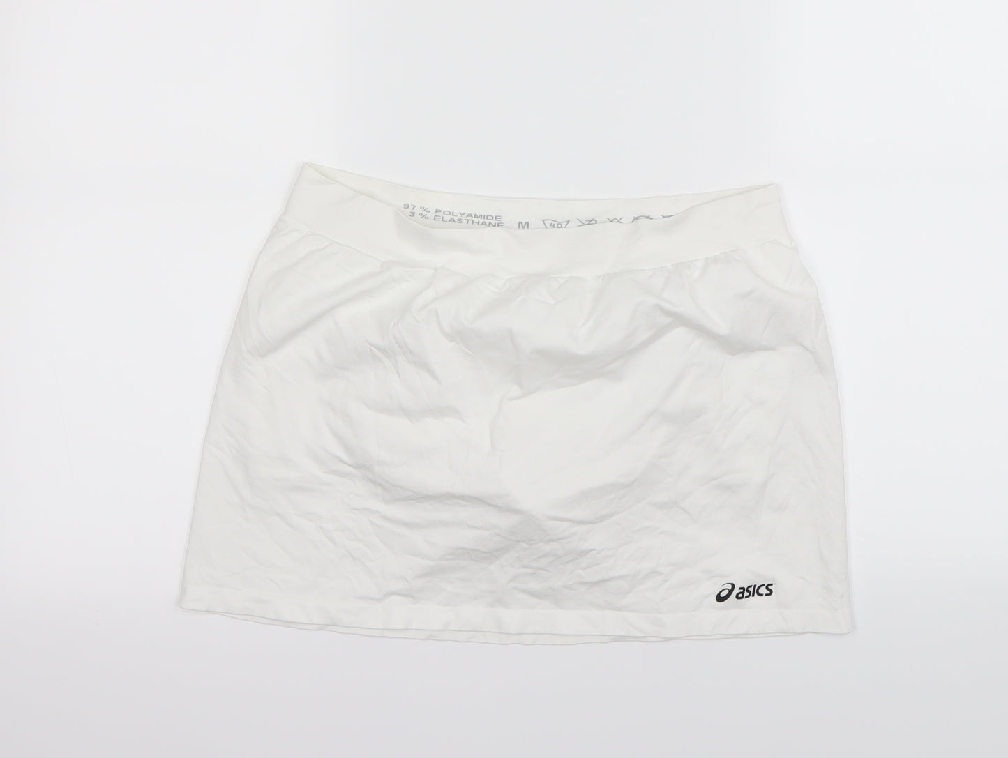 Oasics Womens White   Mini Skort Size M