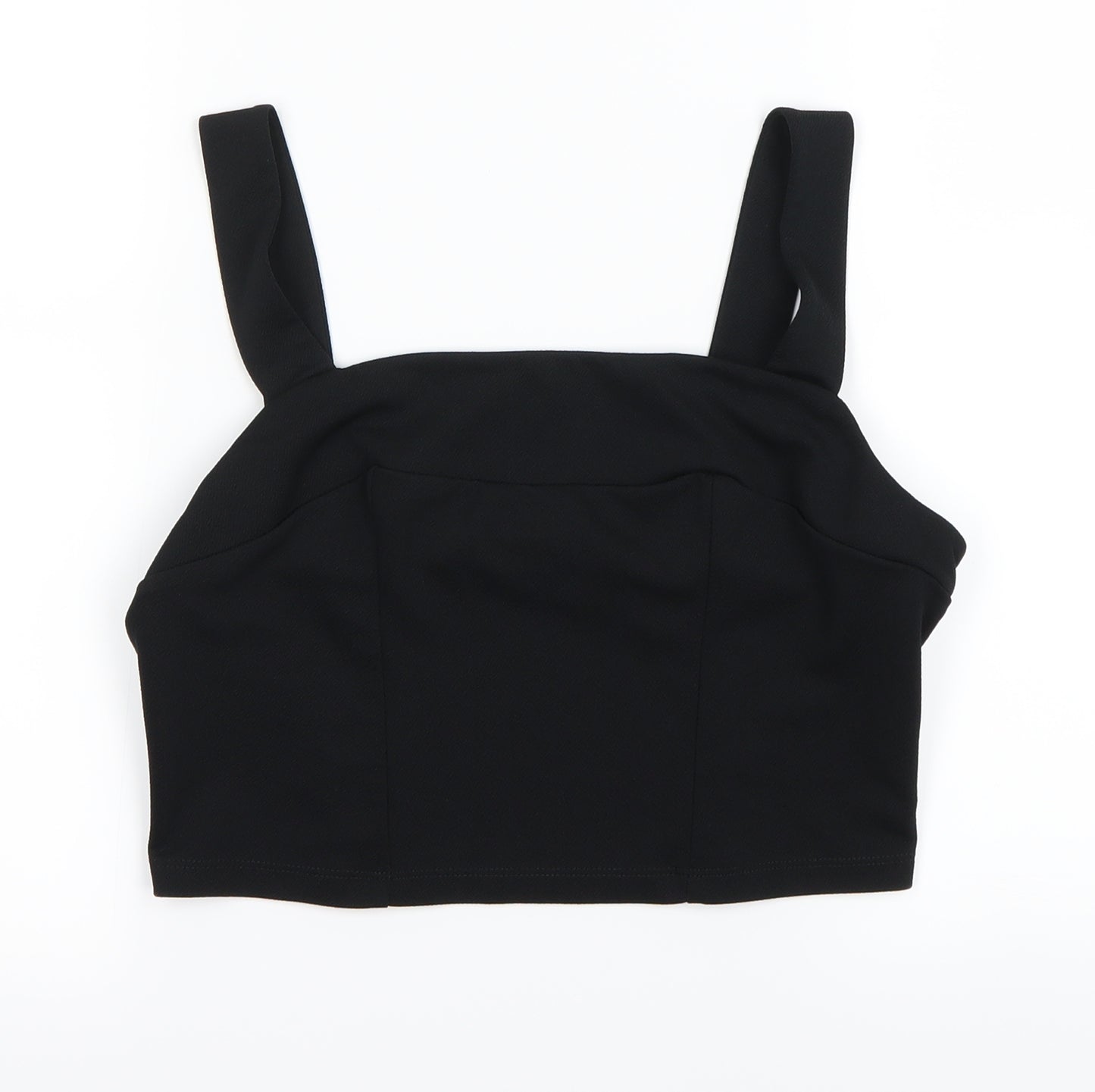 Next  Womens Black   Cropped Tank Size 12