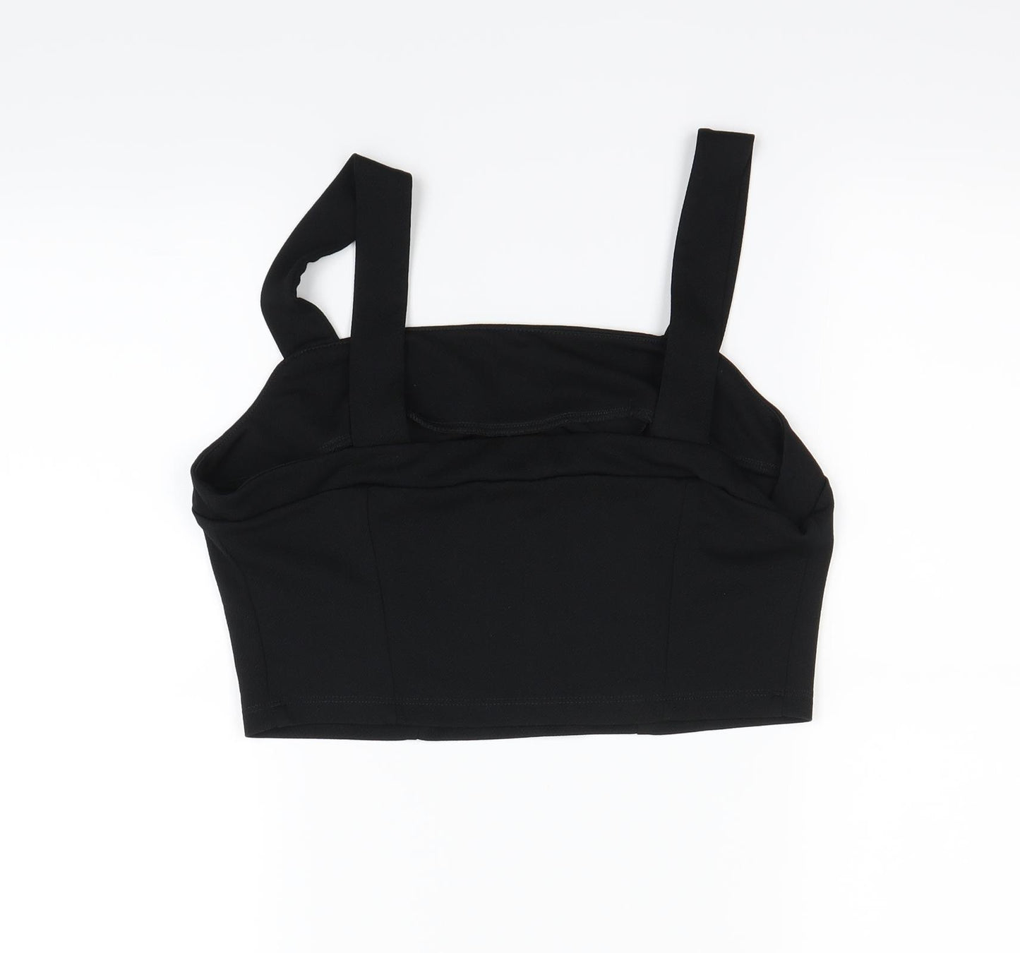 Next  Womens Black   Cropped Tank Size 12