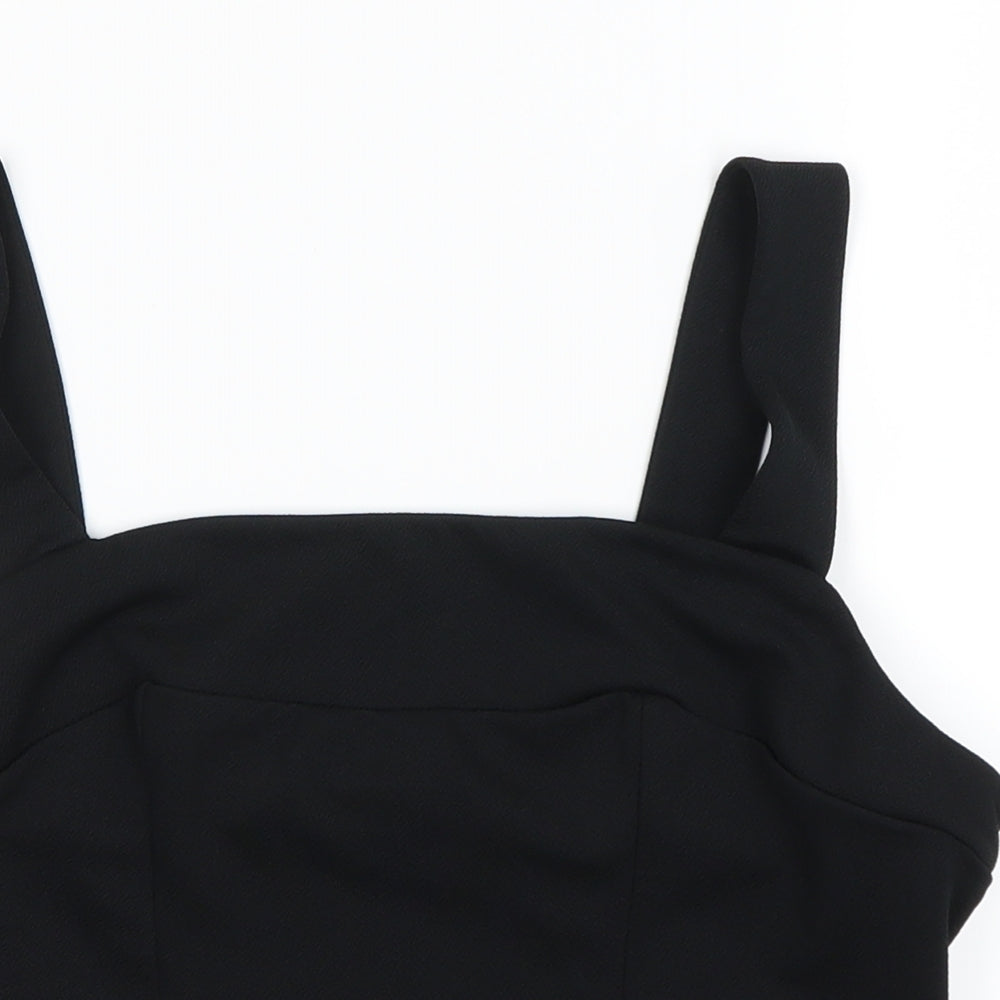 Next  Womens Black   Cropped Tank Size 12