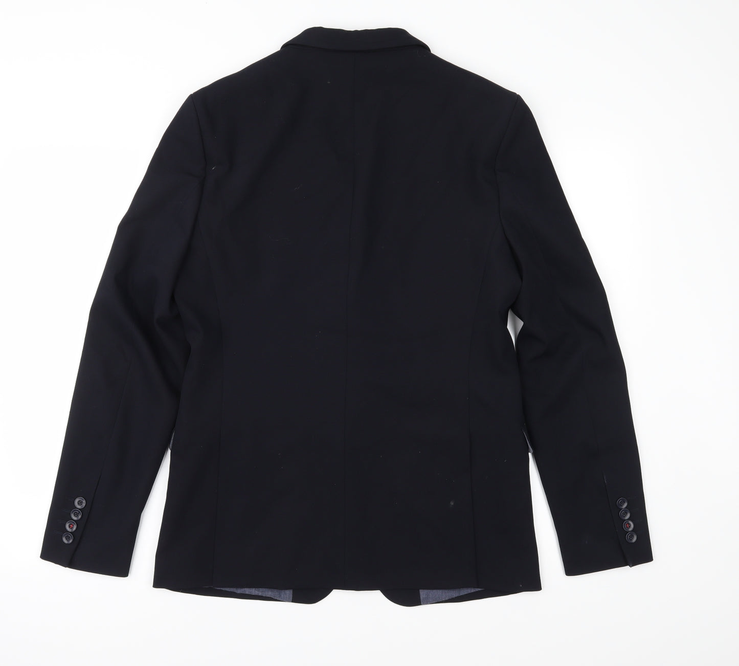 Zara Mens Blue   Jacket Suit Jacket Size 40
