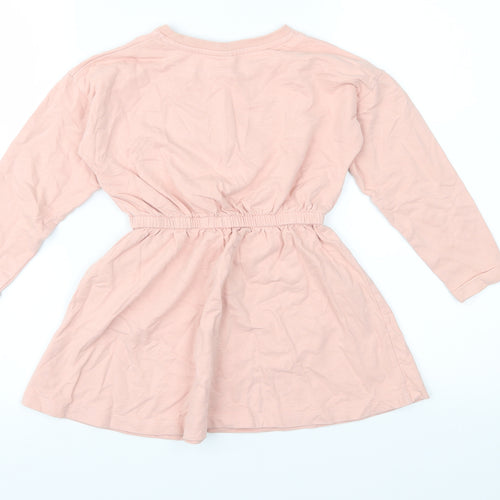 TU Girls Pink  Jersey Fit & Flare  Size 6 Years