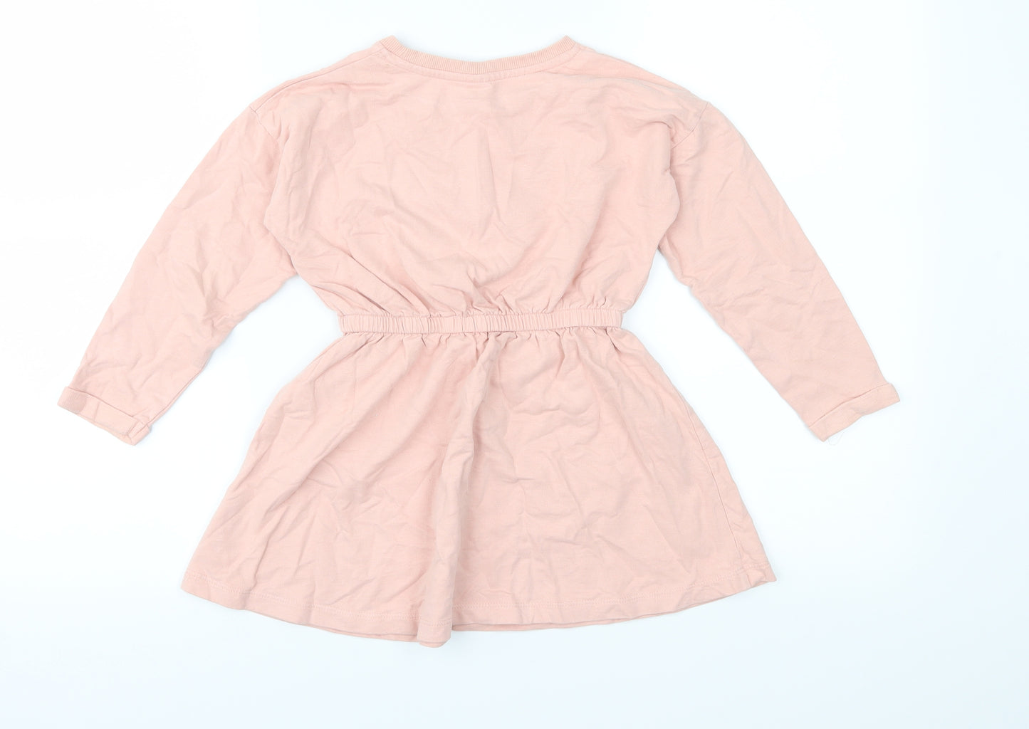 TU Girls Pink  Jersey Fit & Flare  Size 6 Years