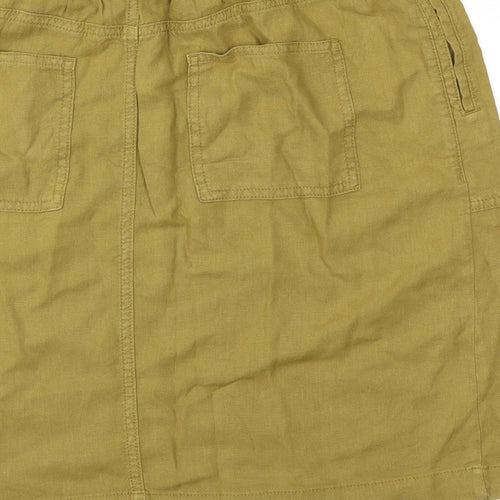 Marks and Spencer Womens Green   Straight & Pencil Skirt Size 12