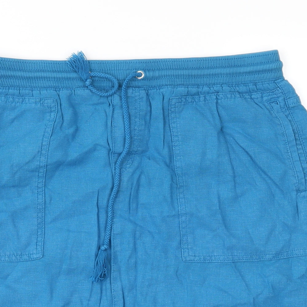 Marks and Spencer Womens Blue   Straight & Pencil Skirt Size 12
