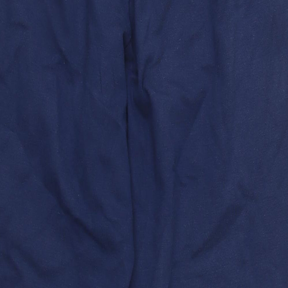 adidas Mens Blue   Jogger Trousers Size XL L27 in