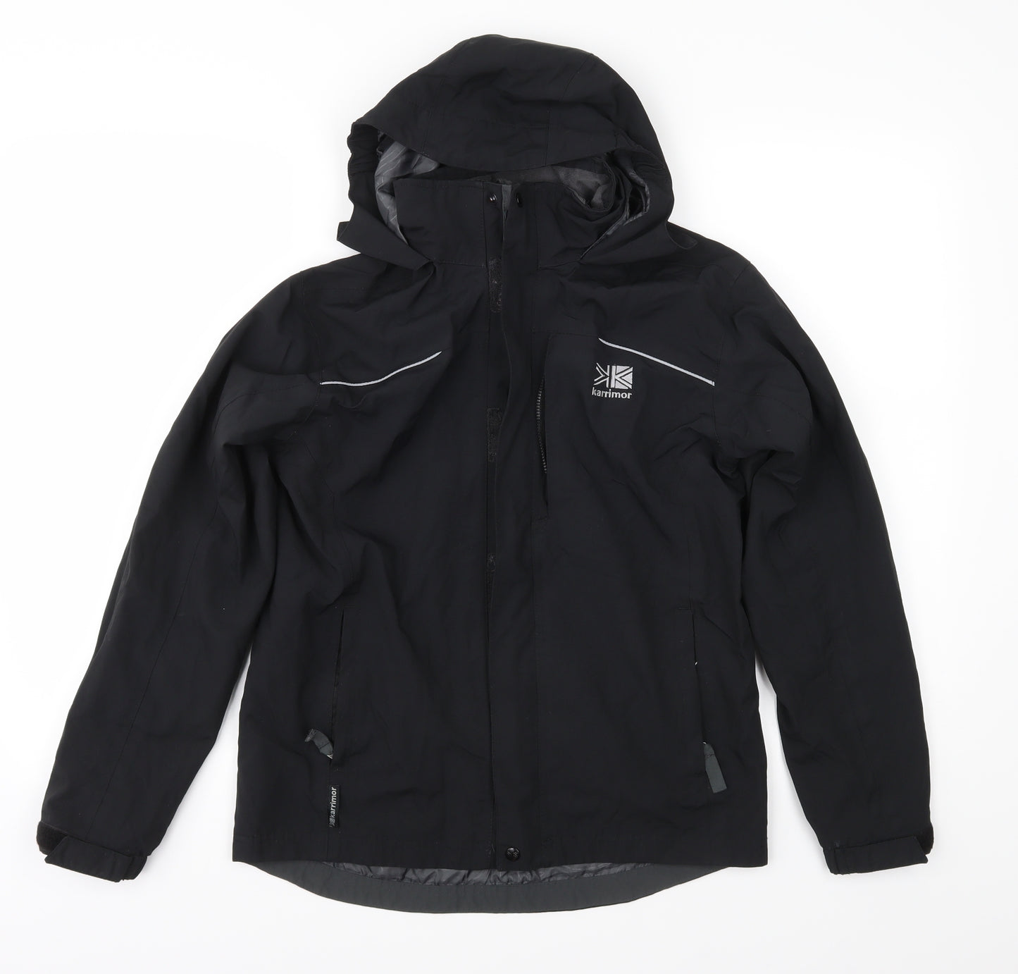 Karrimor Boys Black   Anorak Jacket Size 11-12 Years