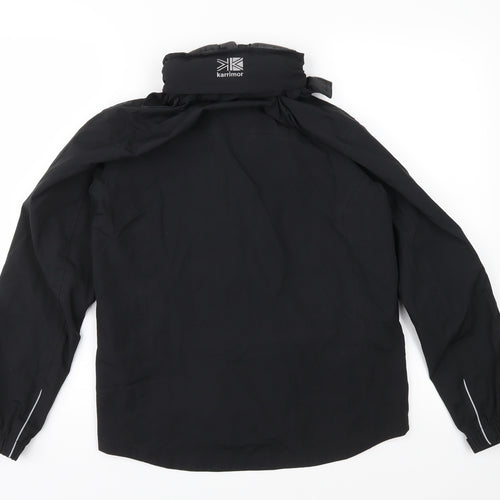Karrimor Boys Black   Anorak Jacket Size 11-12 Years