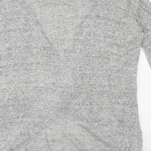 River Island Womens Grey  Knit Pullover Jumper Size 6