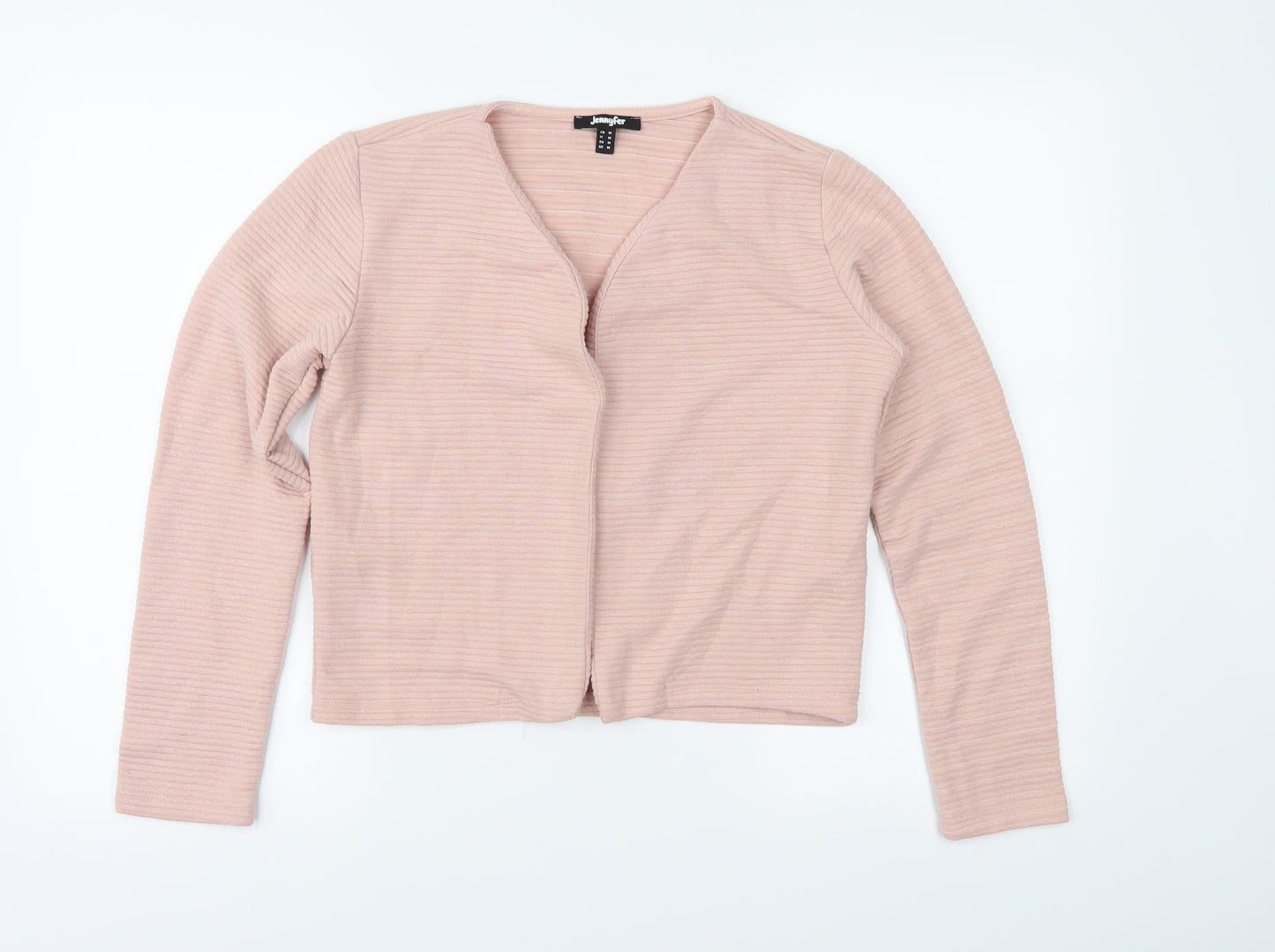 Jennyfer Womens Pink  Jersey Jacket  Size M