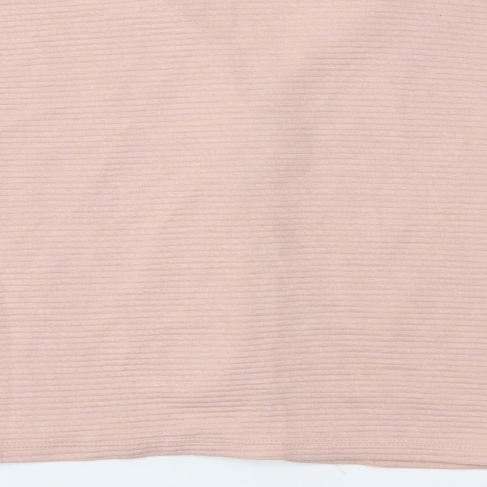 Jennyfer Womens Pink  Jersey Jacket  Size M