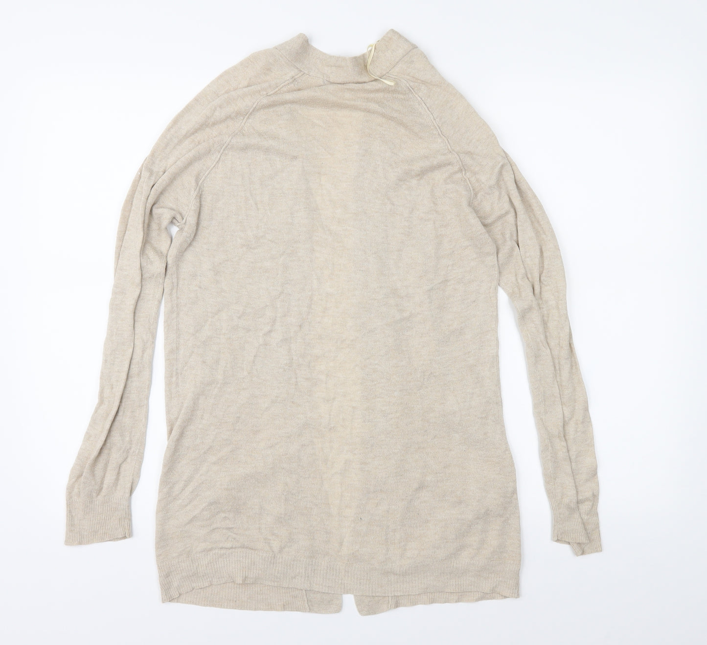 George Womens Beige  Knit Cardigan Jumper Size 10