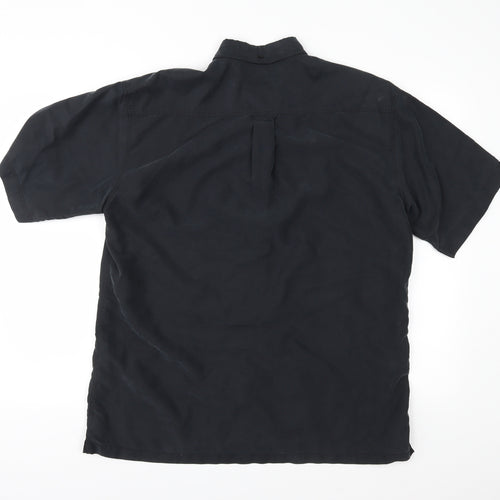 Ben Sherman Mens Black    Button-Up Size L