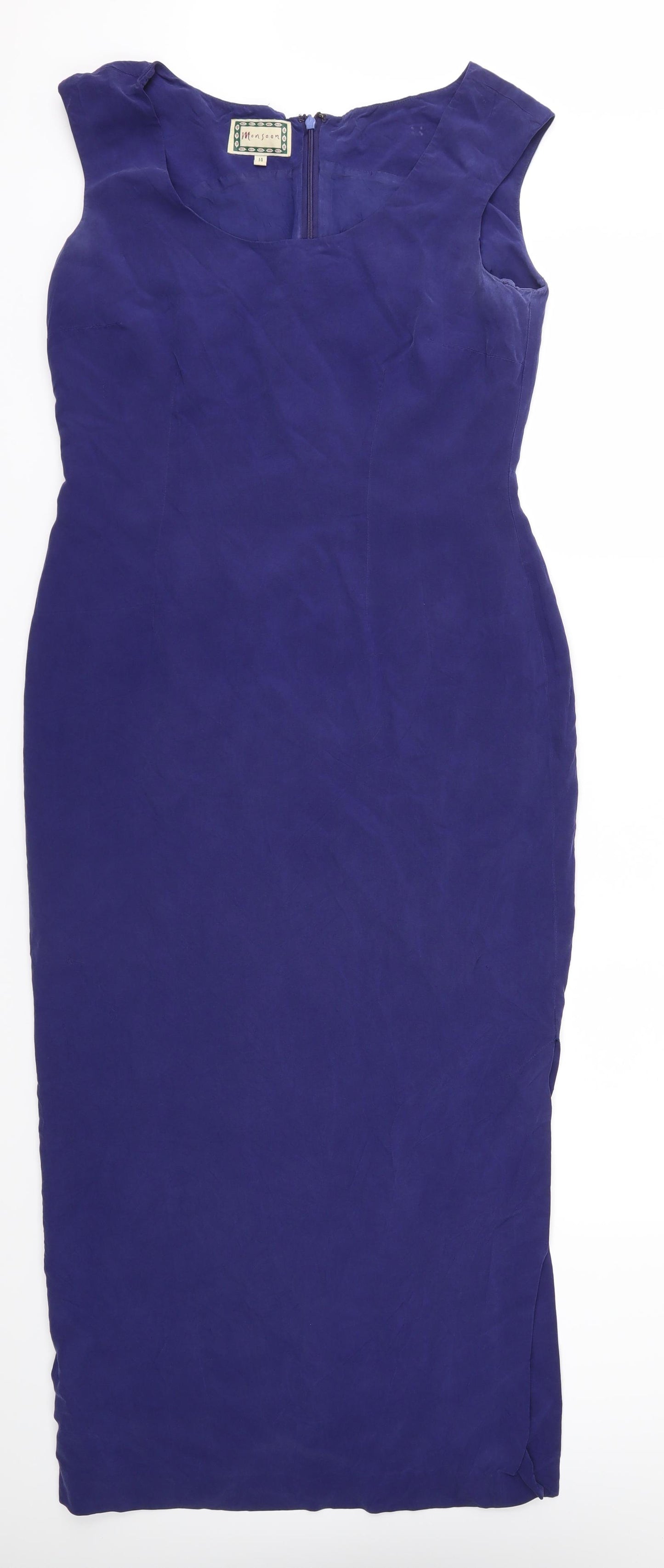 Monsoon Womens Blue   Maxi  Size 14