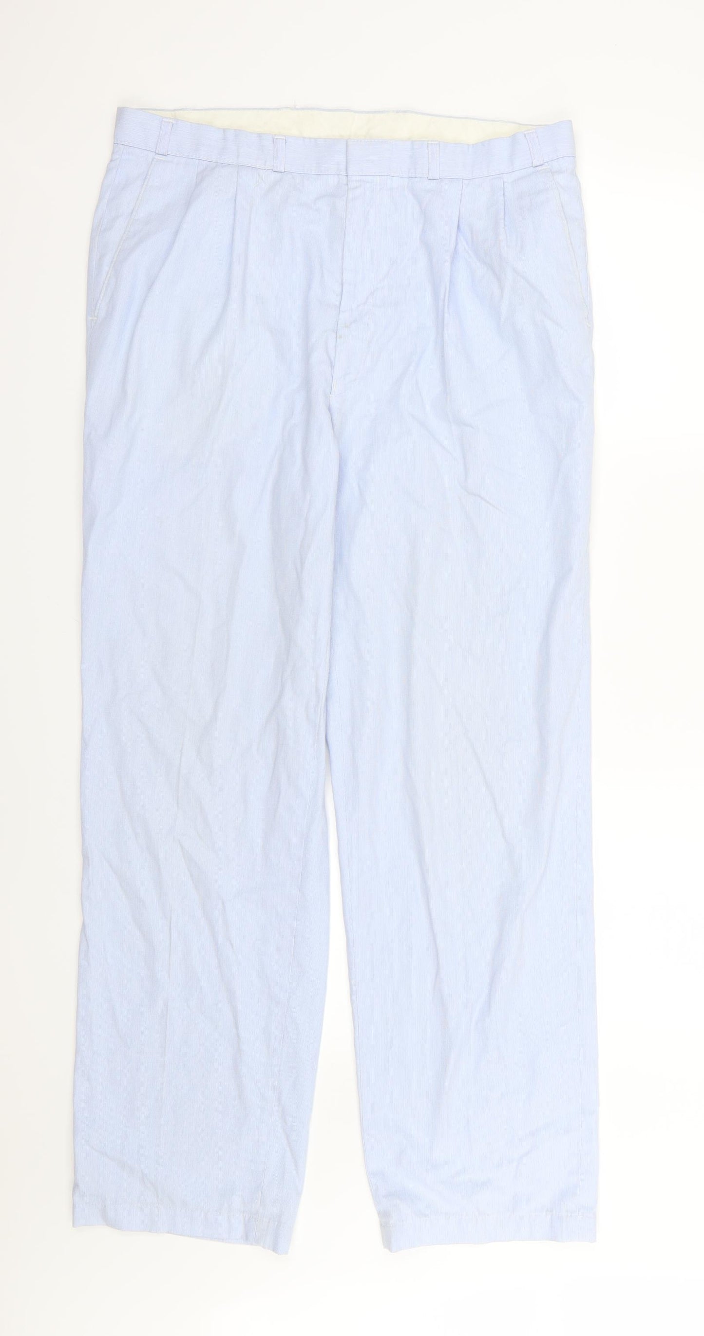 Marks and Spencer Mens Blue   Trousers  Size 36 L33 in