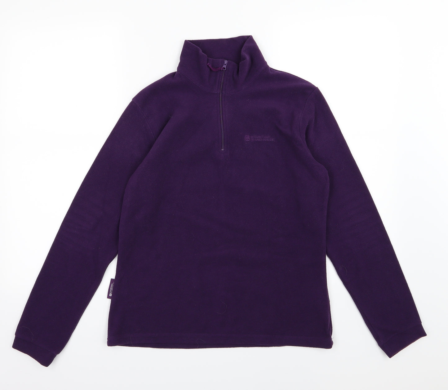 Mountain Warehouse Womens Purple  Fleece Jacket  Size 12