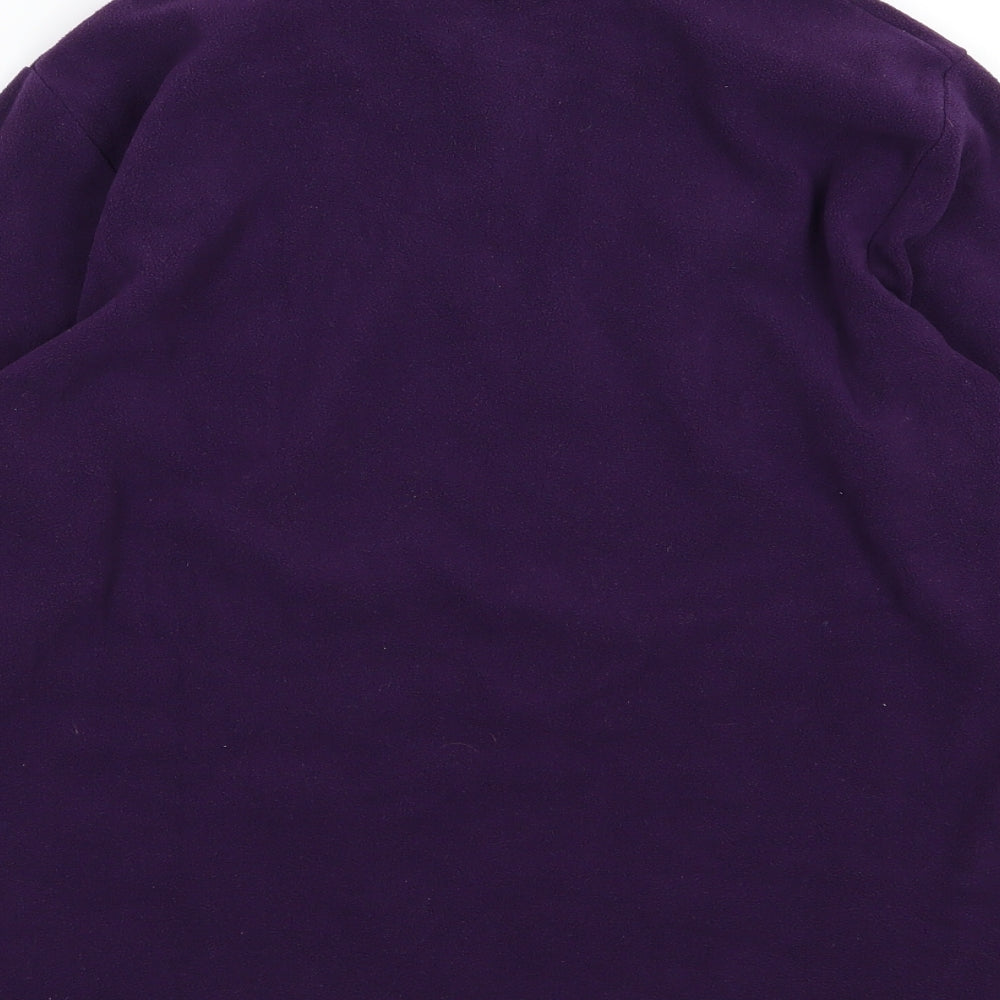 Mountain Warehouse Womens Purple  Fleece Jacket  Size 12