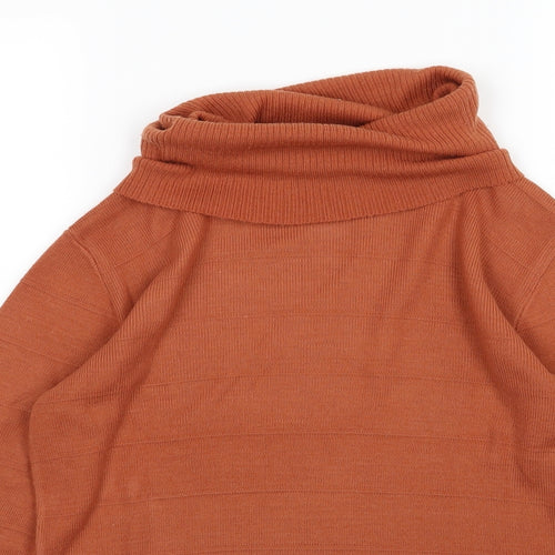 Country Casuals Womens Brown  Knit Pullover Jumper Size M