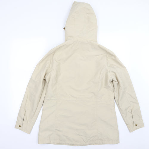Preworn Womens Beige   Overcoat Coat Size M
