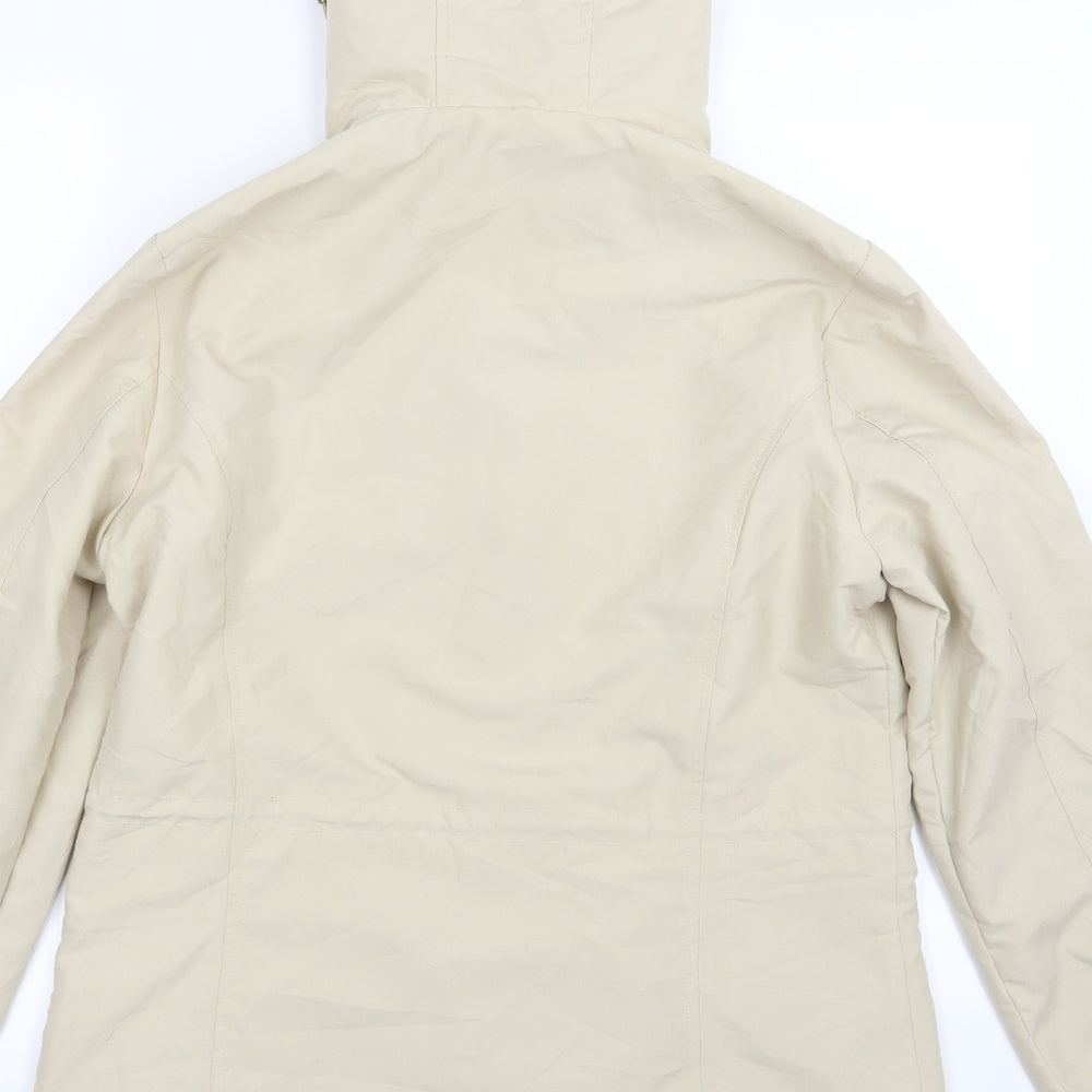 Preworn Womens Beige   Overcoat Coat Size M