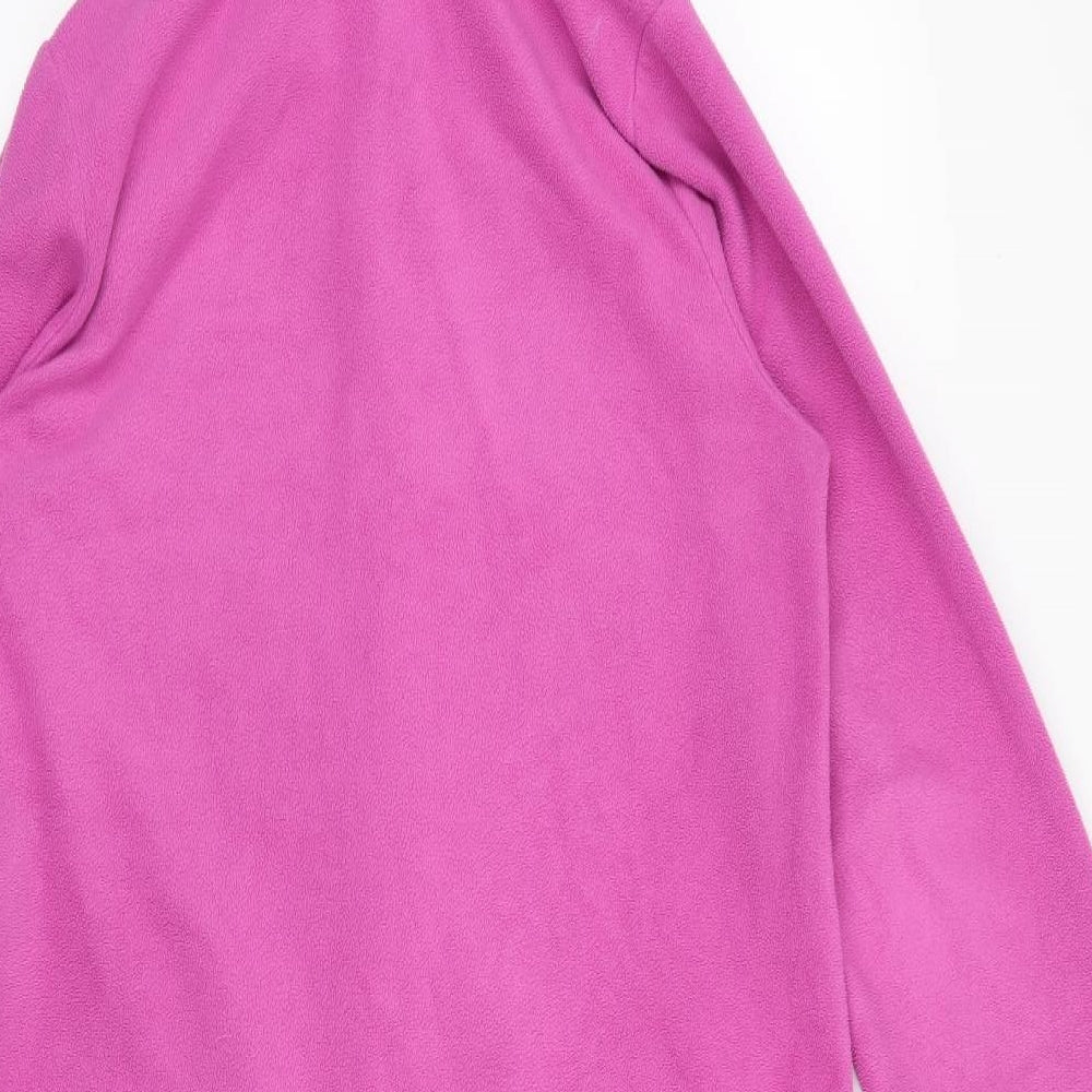 Land's End Womens Pink  Fleece  Gown Size S