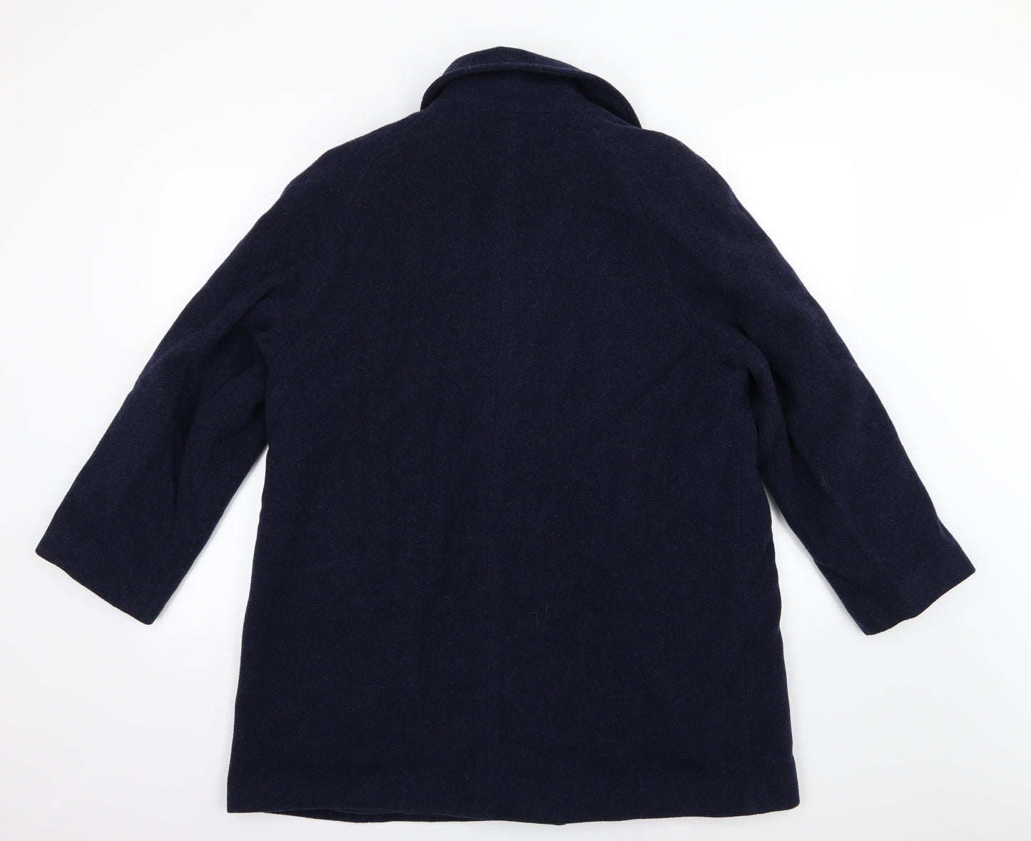 EWM Womens Blue   Overcoat Coat Size 18