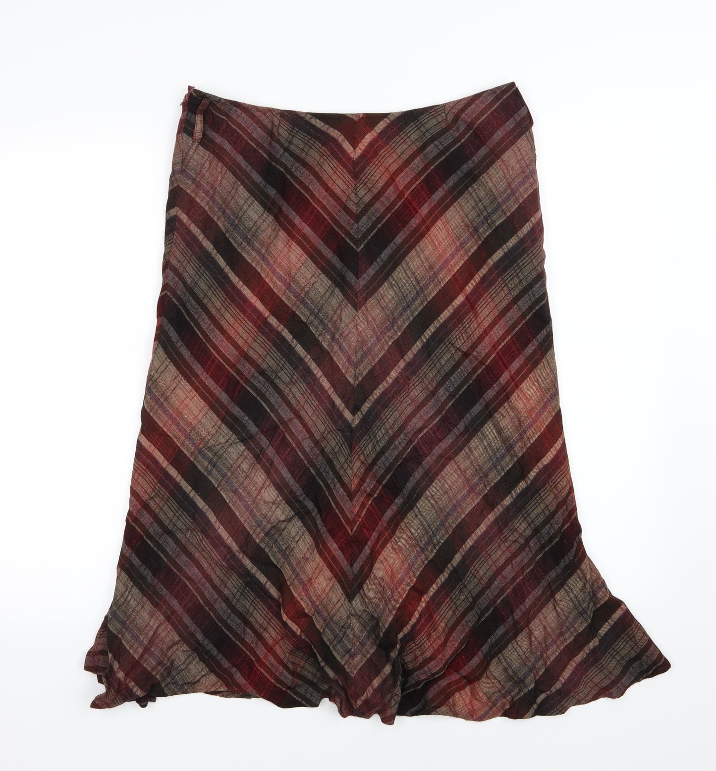 Per Una Womens Multicoloured Striped  A-Line Skirt Size 14