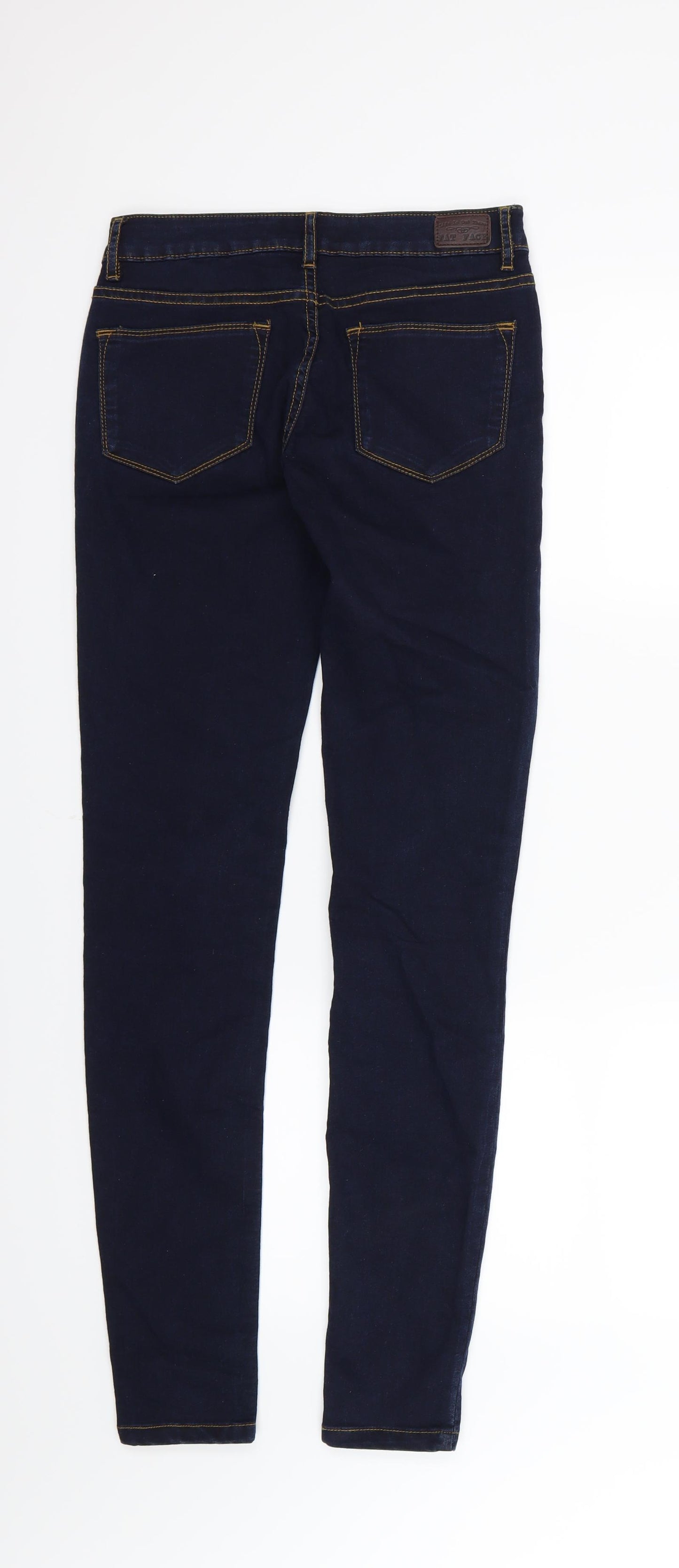 Fat Face Womens Blue  Denim Jegging Jeans Size 8 L30 in