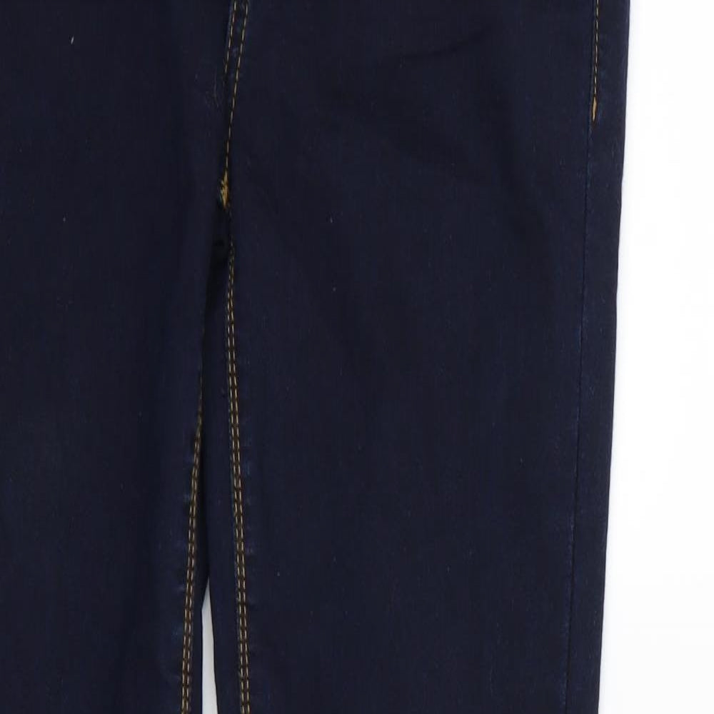 Fat Face Womens Blue  Denim Jegging Jeans Size 8 L30 in